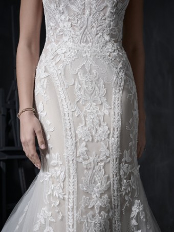 Sottero and Midgley Style #Liam #3 All Ivory (gown with Ivory Illusion) thumbnail