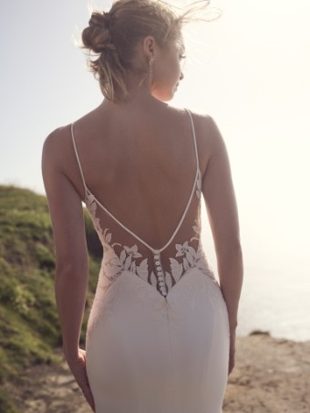 Rebecca Ingram Dionne #1 default Ivory (gown with Natural Illusion) thumbnail