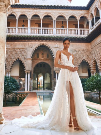 Pronovias Style #Nahal #0 default Off White/Nude thumbnail
