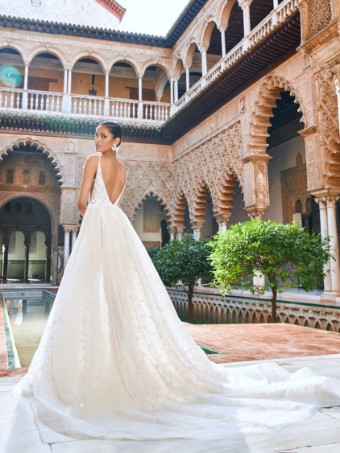 Pronovias Style #Nahal #1 default Off White/Nude thumbnail