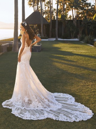 Pronovias Style #Shani #0 default OffWhite/Nude (PR123DK2.748) thumbnail