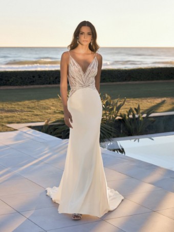 Pronovias Style #Iris #0 default Off White/Nude (PR123CT4.748) thumbnail