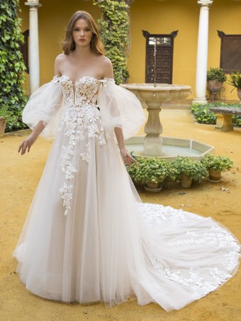 Blue by Enzoani Style #Petunia #0 default Ivory/Sand/Nude thumbnail