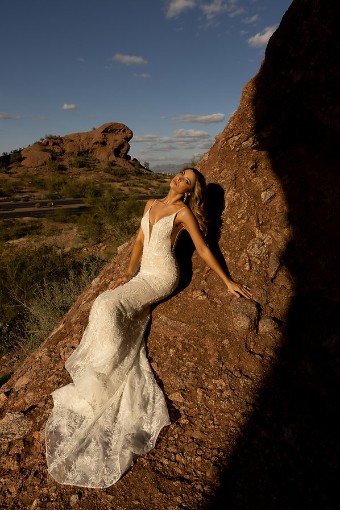 JH Bridal by Jimme Huang Style #Pista #0 default Ivory/Nude thumbnail