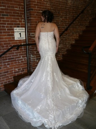 Maggie Sottero Frederique #1 Ivory over Misty Mauve (gown with Natural Illusion) (pictured) thumbnail