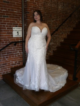 Maggie Sottero Frederique #0 default Ivory over Misty Mauve (gown with Natural Illusion) (pictured) thumbnail