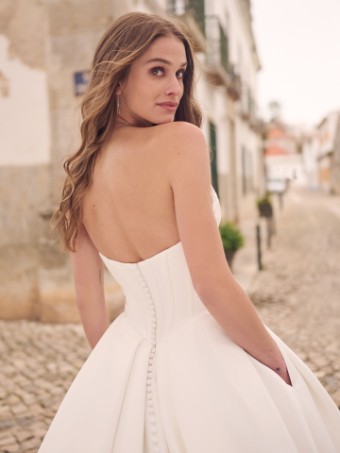 Maggie Sottero Derrick #4 Ivory (gown with Natural Illusion) thumbnail