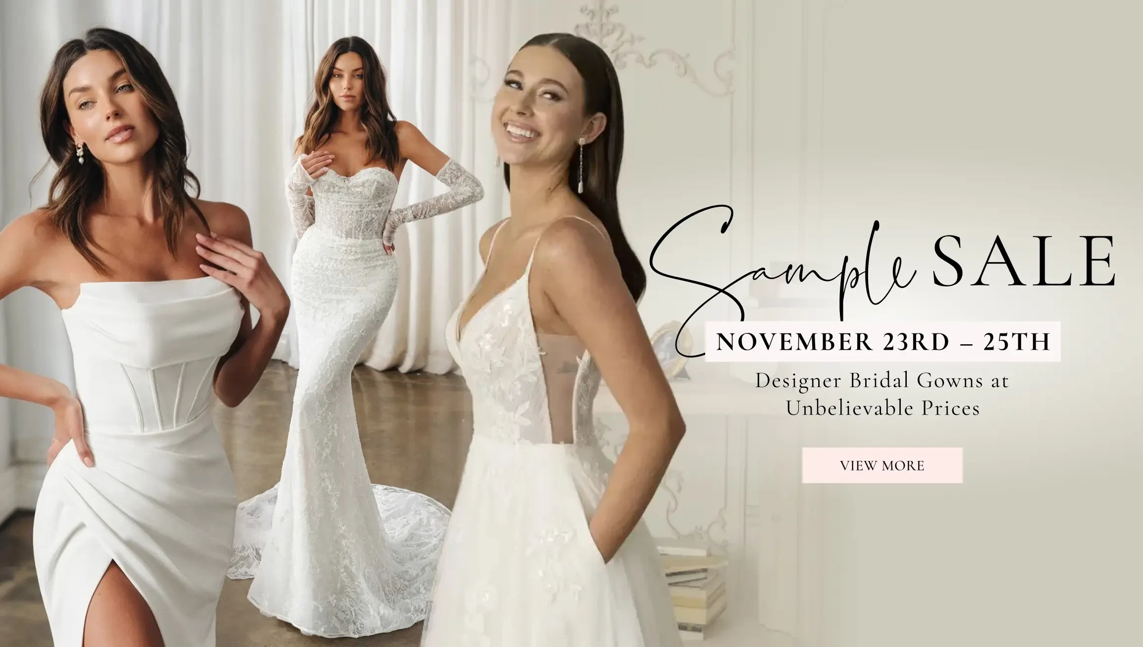 Sample Sale event november 2025